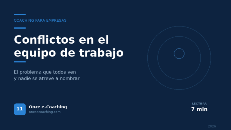 Conflictos en el equipo de trabajo: el problema que todos ven y nadie nombra
